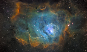Messier 8 la nébuleuse de la Lagune