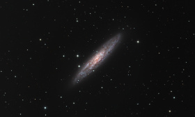 La galaxie du Sculpteur NGC 253