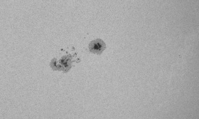 Taches solaires 25/05/2023