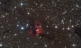 SH2-187 NÉBULEUSE EN ÉMISSION