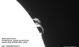 Protubérances >Coronado de 40 mm > 14/04/2026